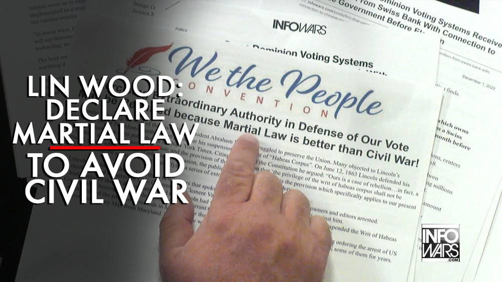 will martial law be declared in us