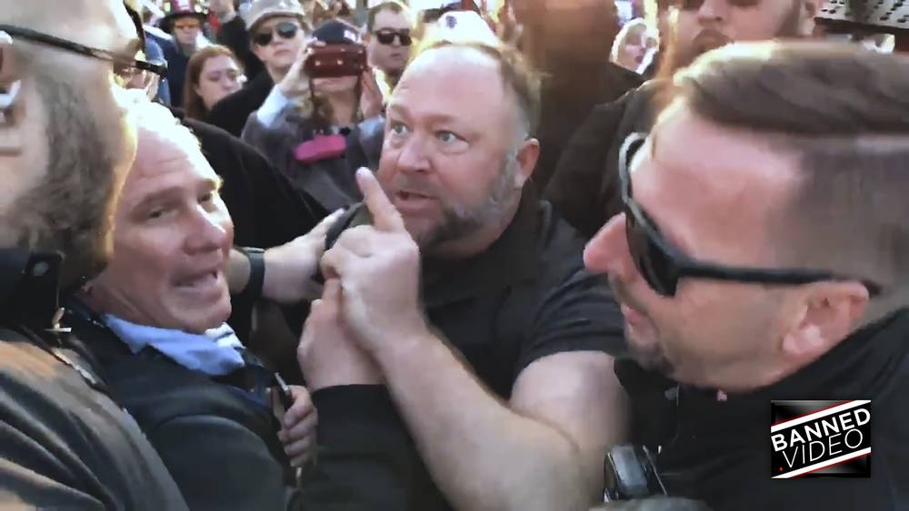Why Did Security Attack Alex Jones At The Supreme