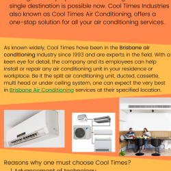 Choose Multi-Purpose Brisbane Air Conditioning Services  | Visual.ly