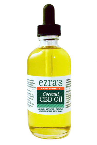 Buy CBD Organic Coconut Infusion Oil 500mg,1000mg, 2000mg | Ezra's