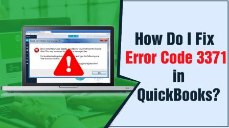 How to fix QuickBooks Error 3371 Status Code 11118?