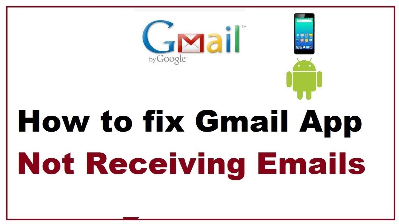 How to Fix Gmail not receiving emails ?