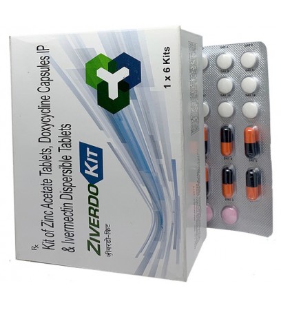 ​Ziverdo Kit Zinc Acetate 50 mg, Doxycycline 100