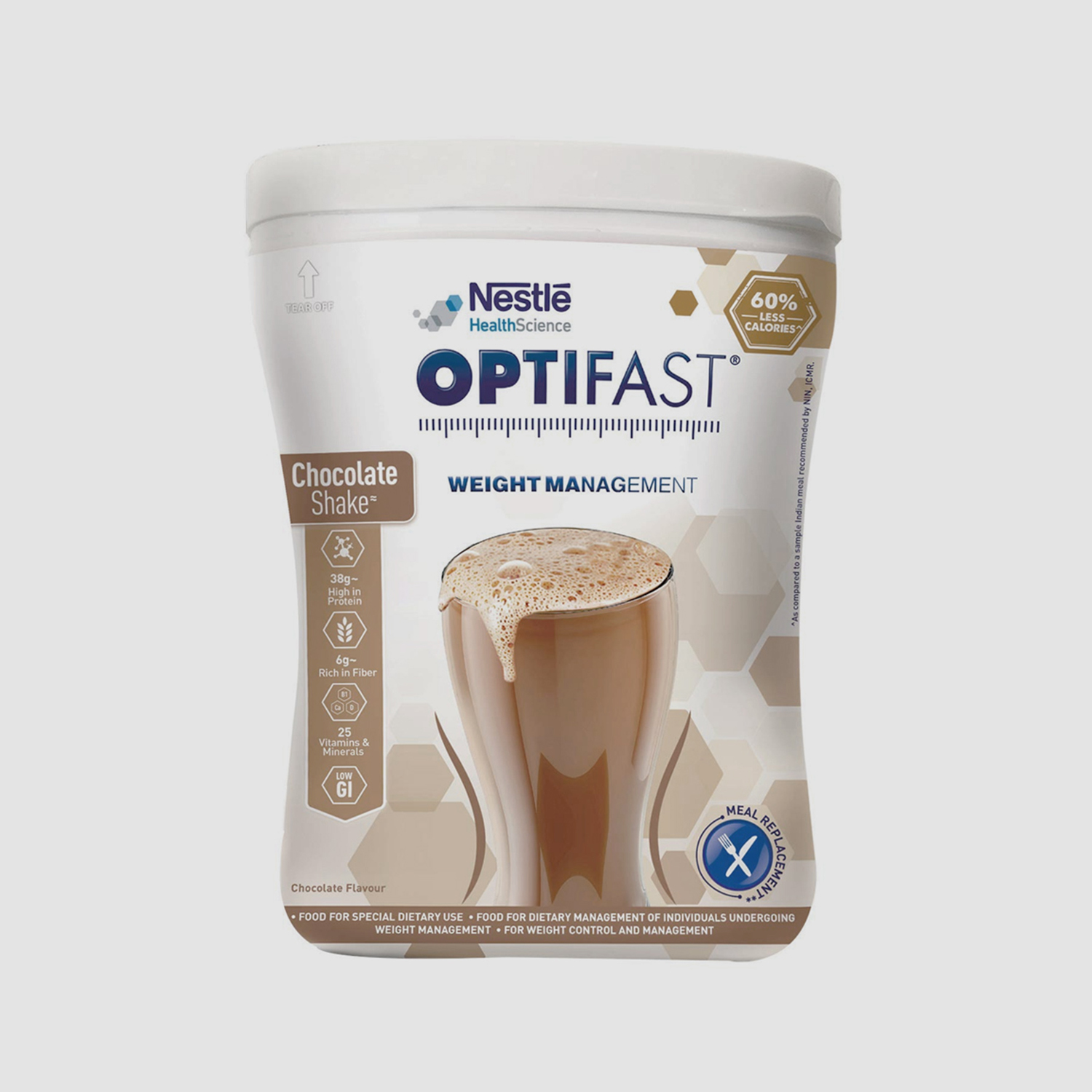 Nestle OPTIFAST Chocolate Shake 400g at Rs.1175 | Meal replacement weight loss shakes