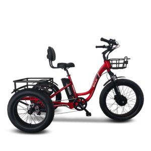 Electric trikes and folding electric bikes