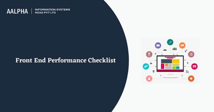 Front End Performance Checklist