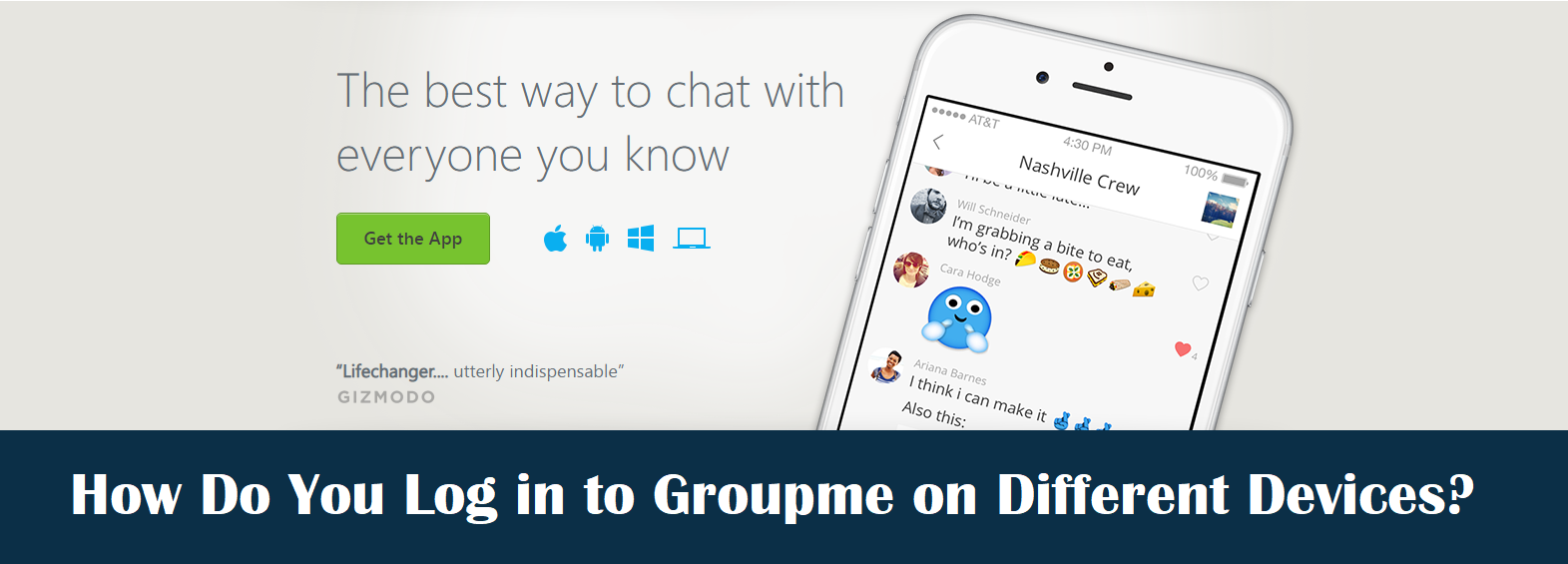 How Do You Log in to Groupme on Different Devices?