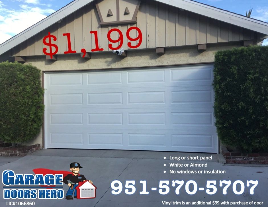 Garage Doors Repair, Installation & Replacement in Temecula, CA