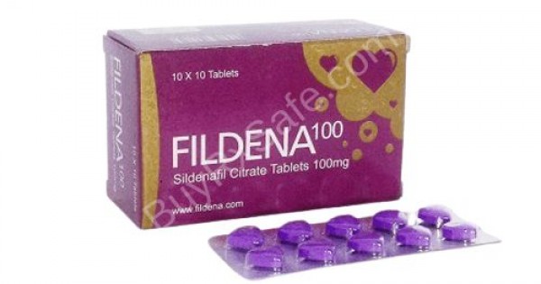Fildena 100mg (Sildenafil) Purple Viagra Pill (Treat ED) | Dosage, Review