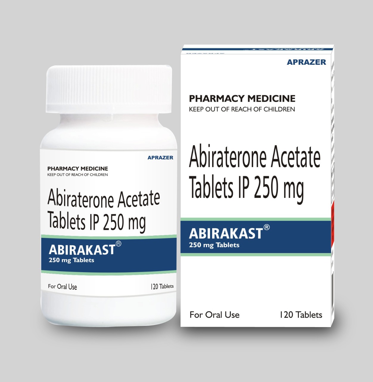 Enquiry for Abirakast Abiraterone Acetate Tablets IP 250 mg from India - Emedkit