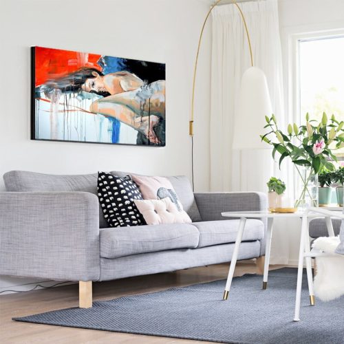 Red Canvas Painting – CP Canvas Painting Online