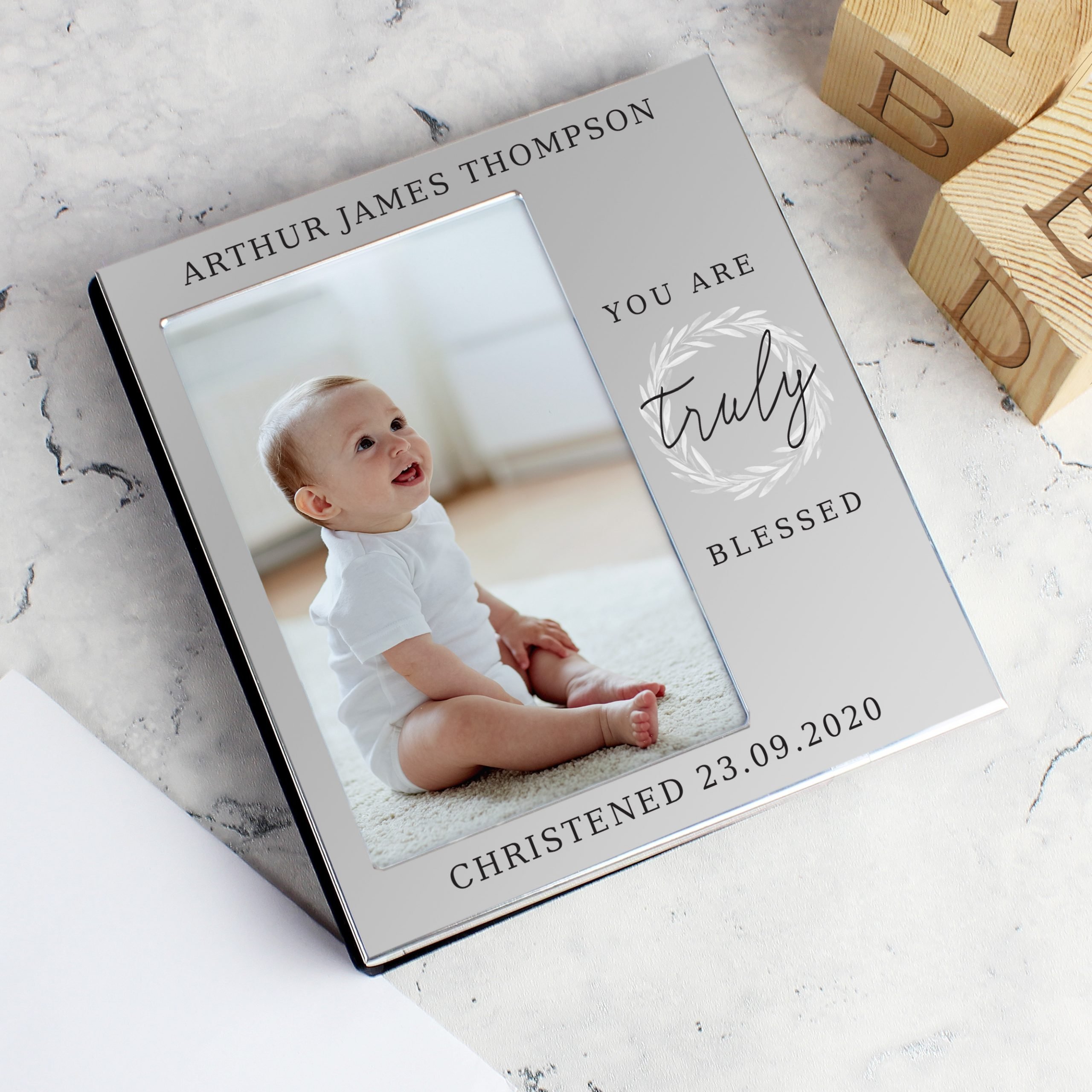 Personalised Personalised Truly Blessed 6x4 Photo Frame Album • For You
