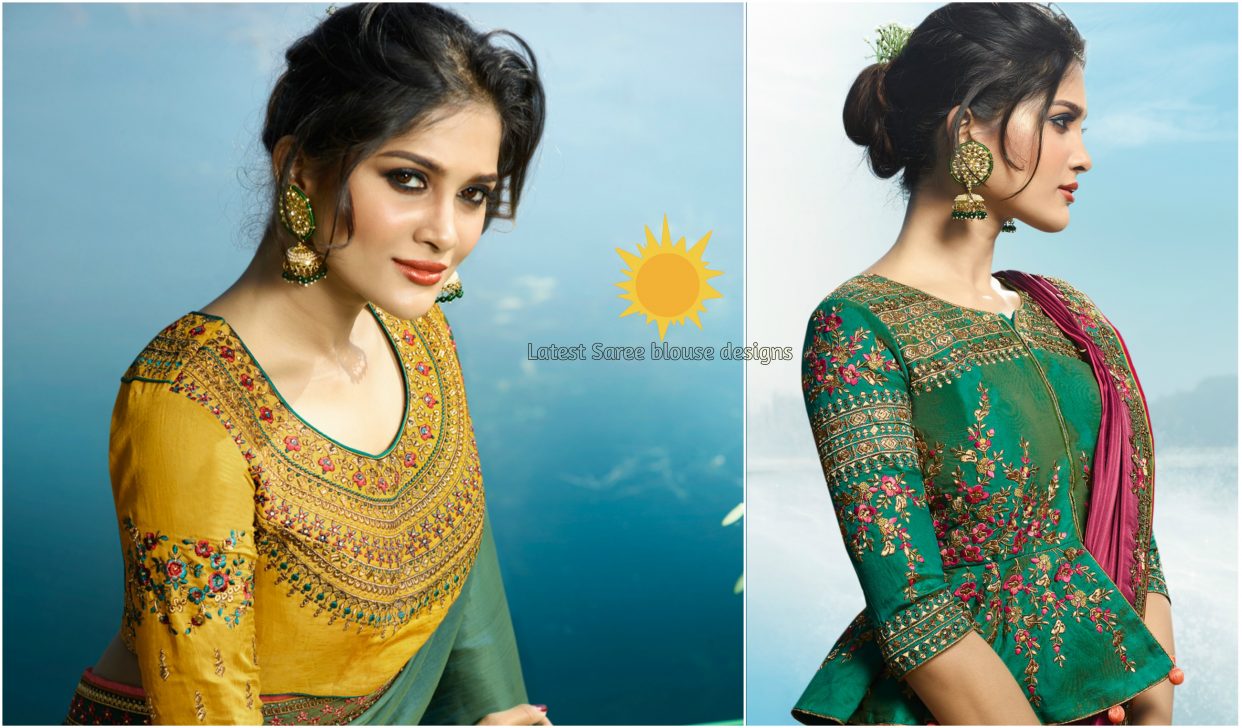 Top 10 latest blouse designs Catalogs For Saree Blouse - Styleoflady