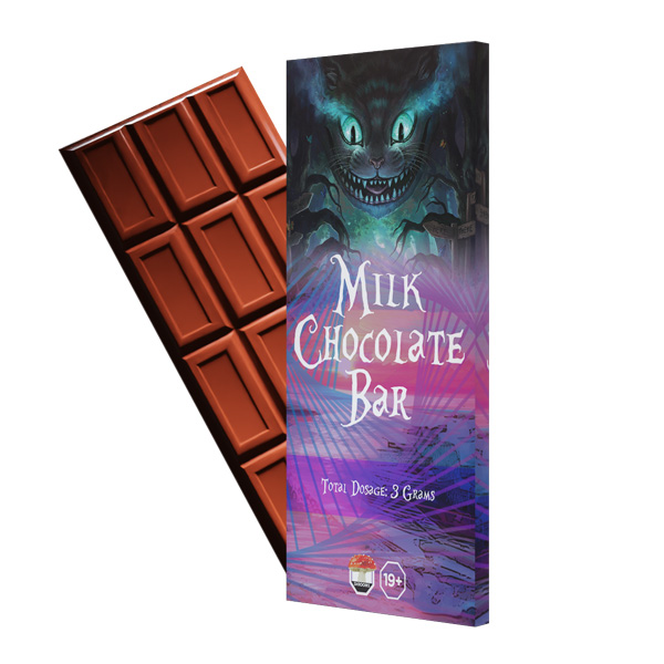 Buy Alice – 3000mg Milk Chocolate Bar | Fantasy Shrooms