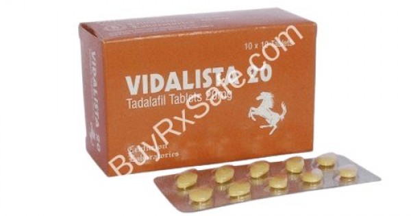 Buy Vidalista 20mg Online At 0.79 Per Tablets