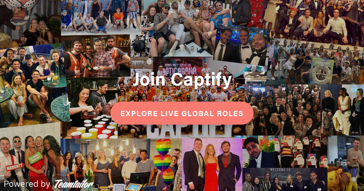 Welcome to Captify's Careers Site - Captify