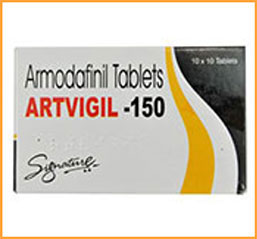 Buy Armodafinil (Artvigil) 150mg Online & Get Bonus pills