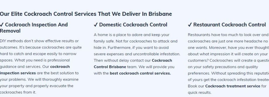 Green Pest Shield Cockroach Control Brisbane Cover Image