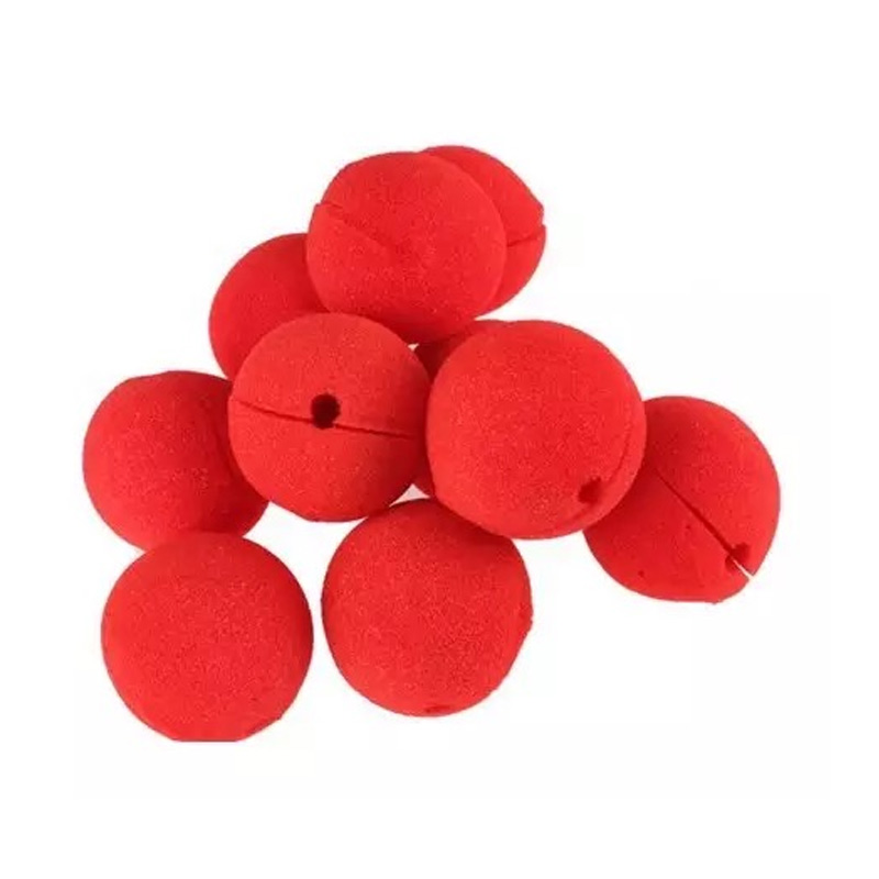 Foam Red Clown Nose For Circus Party Halloween Costume
