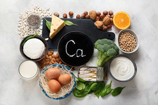 Calcium requirements and its natural resources