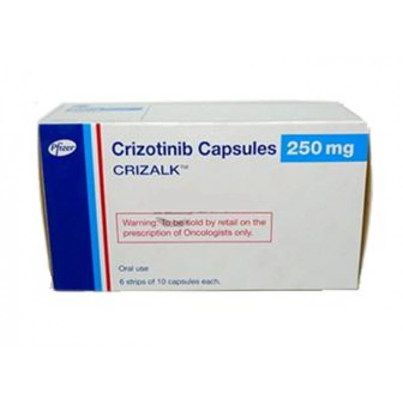 Crizalk capsule - Pfizer | Crizotinib 200 mg, 250 mg | Get latest price