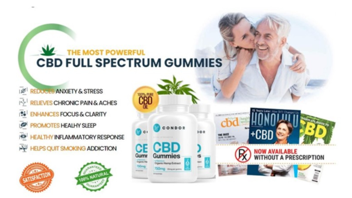 Condor CBD Gummies Reviews- Shark Tank Price For Sale, Scam, Official Website or Where to Buy