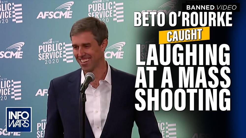 Beto O’Rourke Caught Laughing At A Mass Shooting In Texas