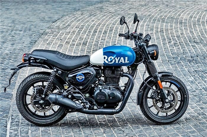 Royal Enfield Hunter 350 : RC बाइक भारतीय बाजार में लॉन्च किया गया इस बाइक का वजन 14kg तक कम किया price 1.5 लाख रुपए रखा