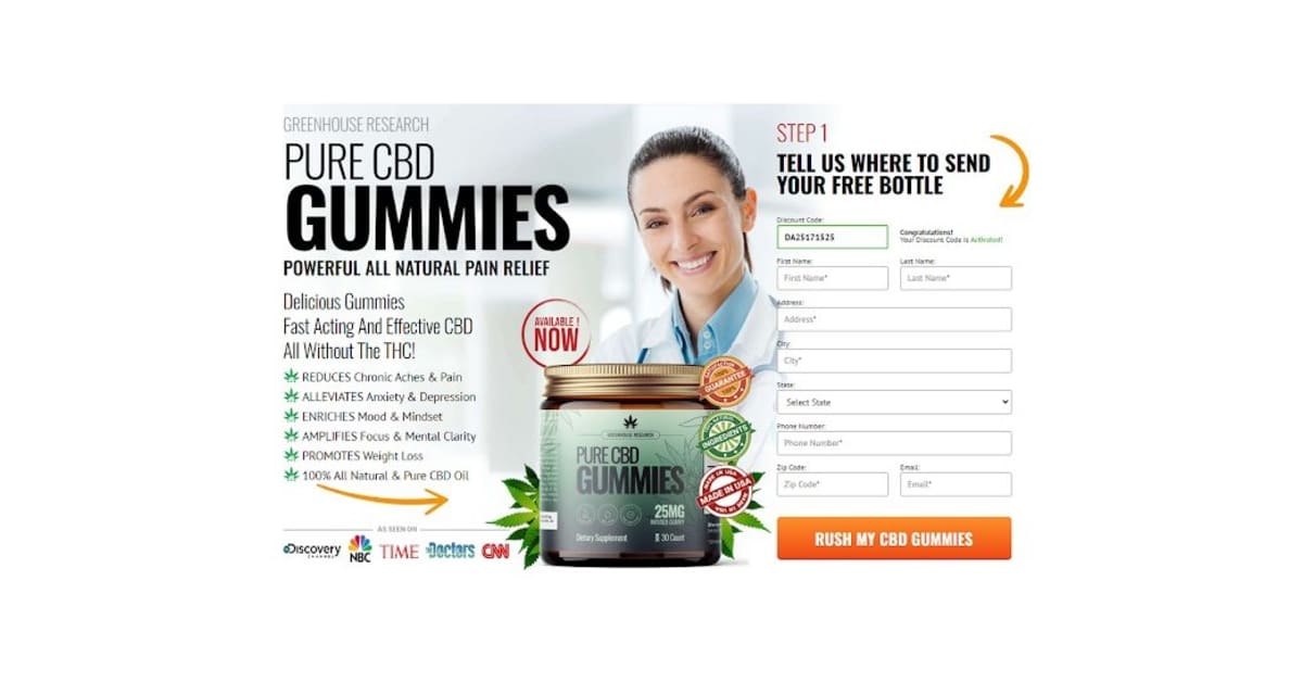 Greenhouse CBD Gummies Reviews: This Reported News Should Be Verified Prior To Decision | Saba Communications Inc
