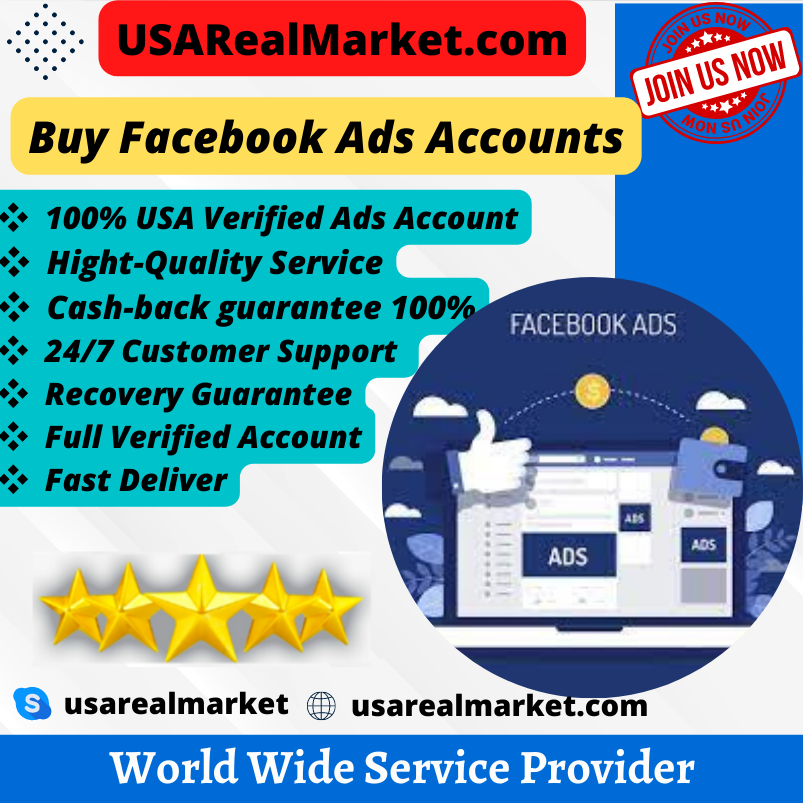 Buy Facebook Ads Accounts - 100% Verified Business Manager