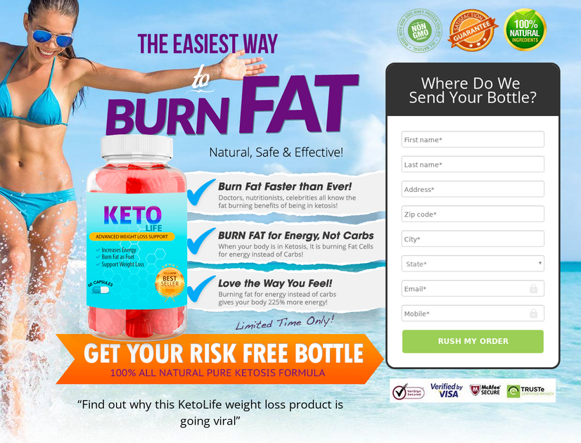 Keto Life Gummies Reviews - KetoLife with BHB to Lose Weight!