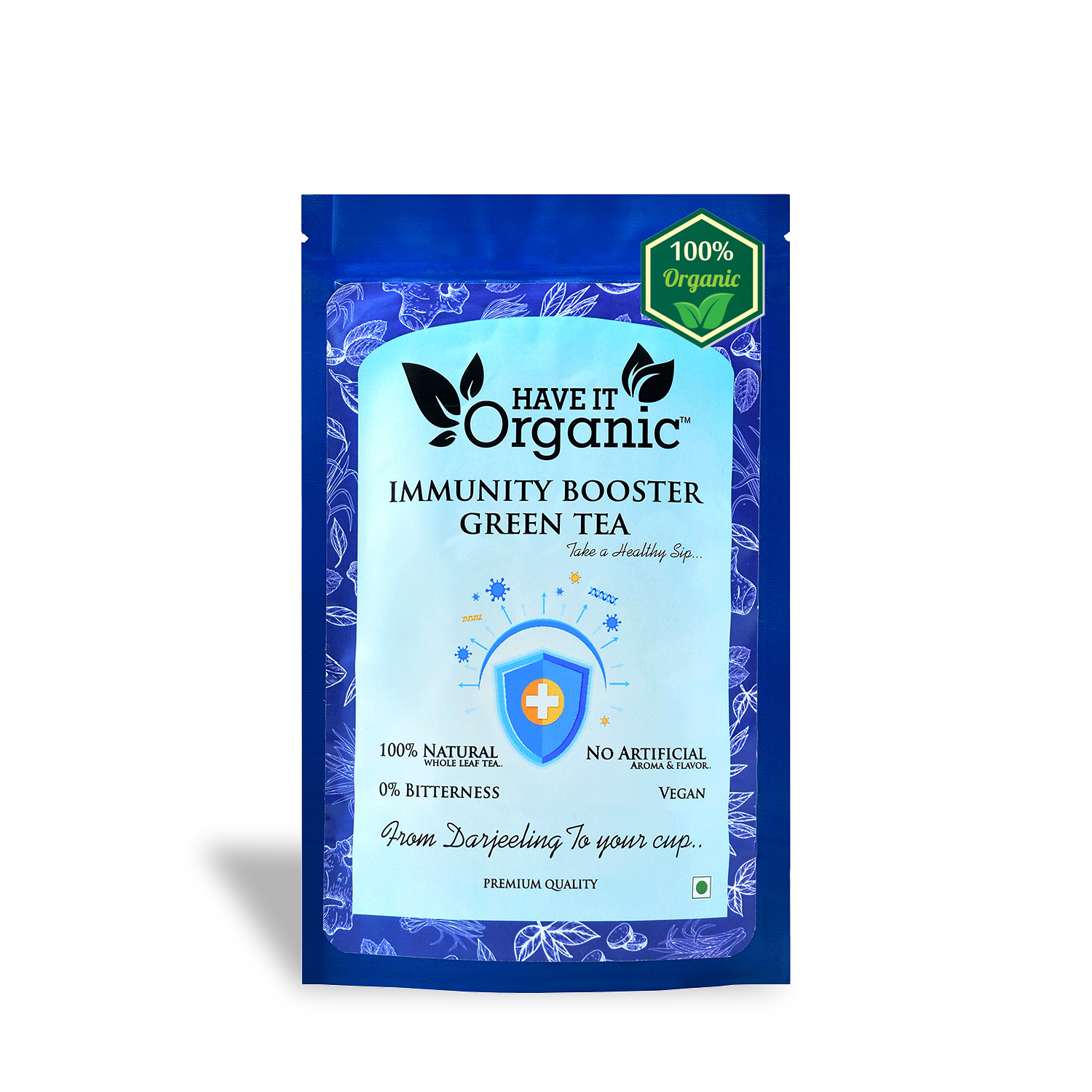 Buy Online Have It Organic Immunity Booster Green Tea