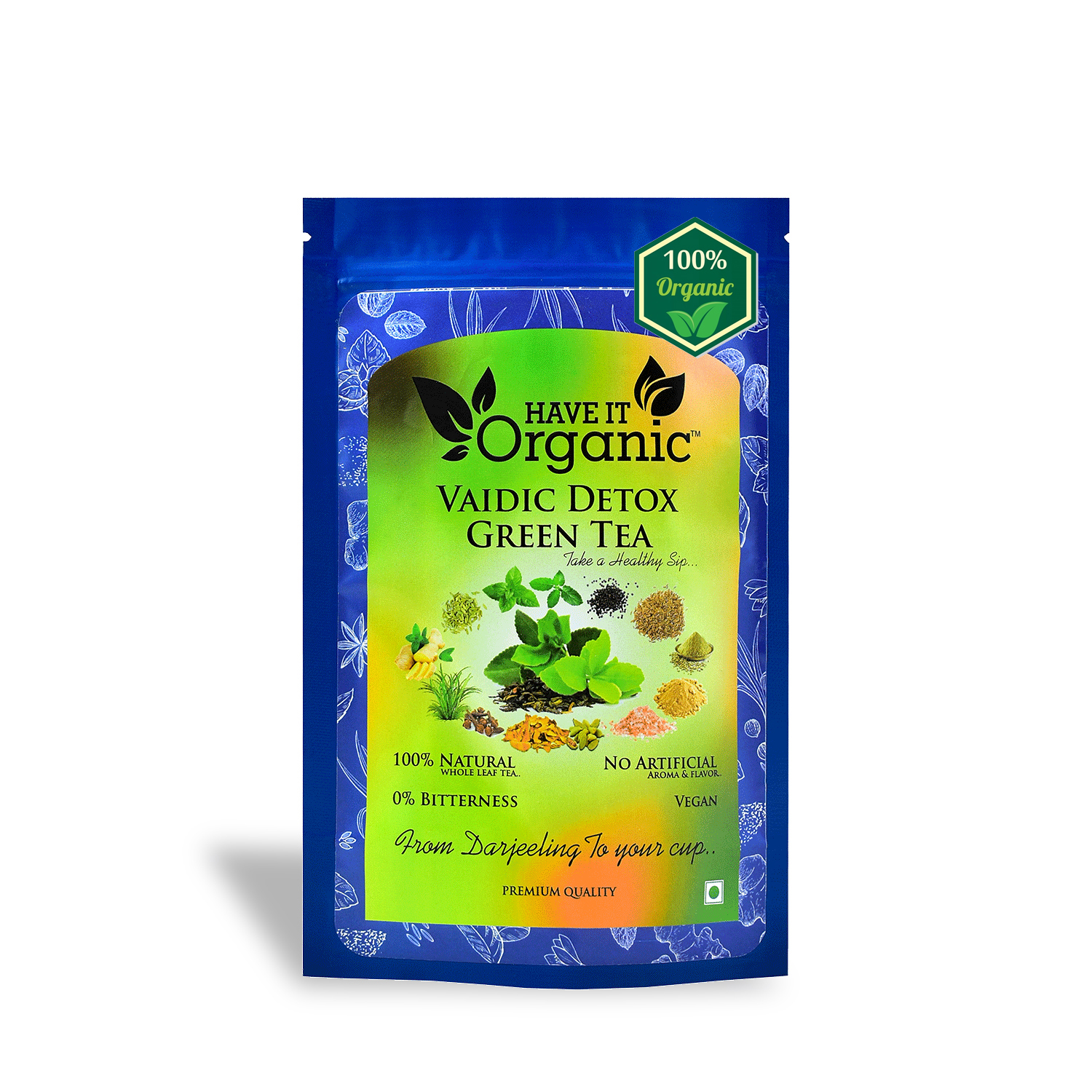 Buy Online Have It Organic Vaidik Detox Green Tea