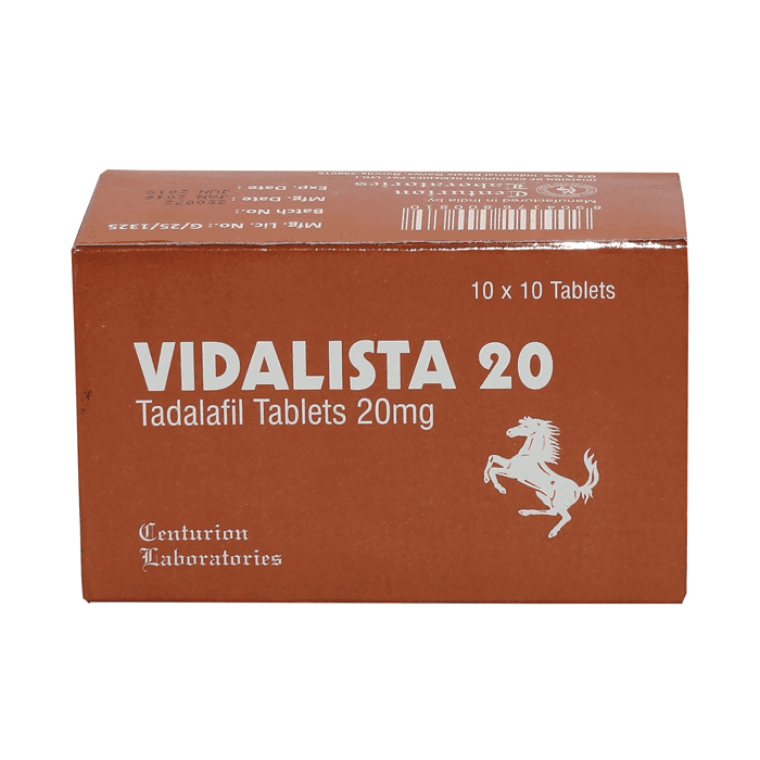 Vidalista 20 mg Tadalafil | Used To Treat Men's Health - medzpill