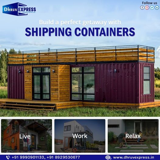 A wide range of Shipping Containers to choose - Dhruv Express