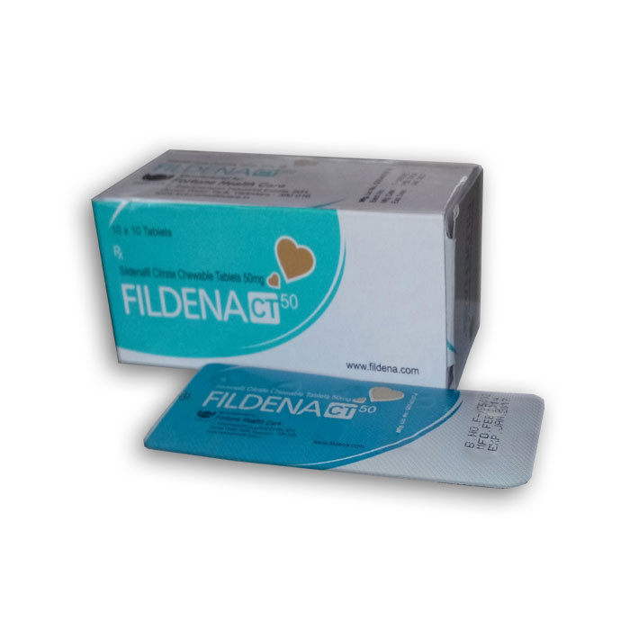 Fildena CT 50 Tablet Fastest Way to Cure Erectile Dysfunction