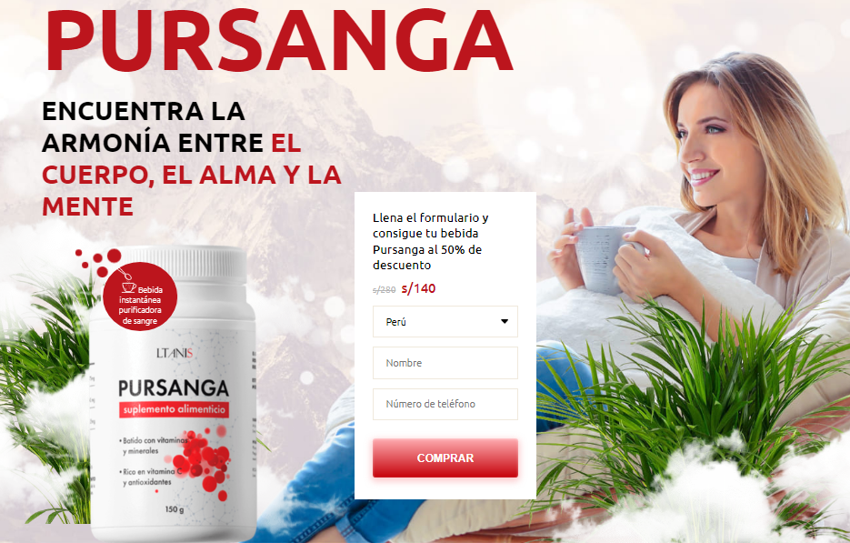 Pursanga Peru - Qué es y Cómo Funciona, ¡Ingredientes!
