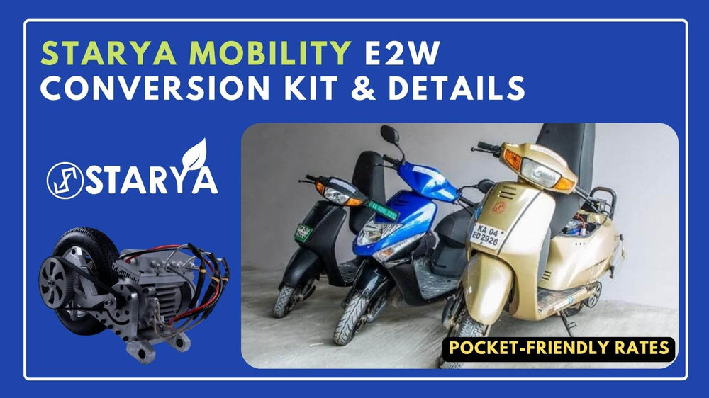 How to convert old petrol Honda Activa scooter into an electric?