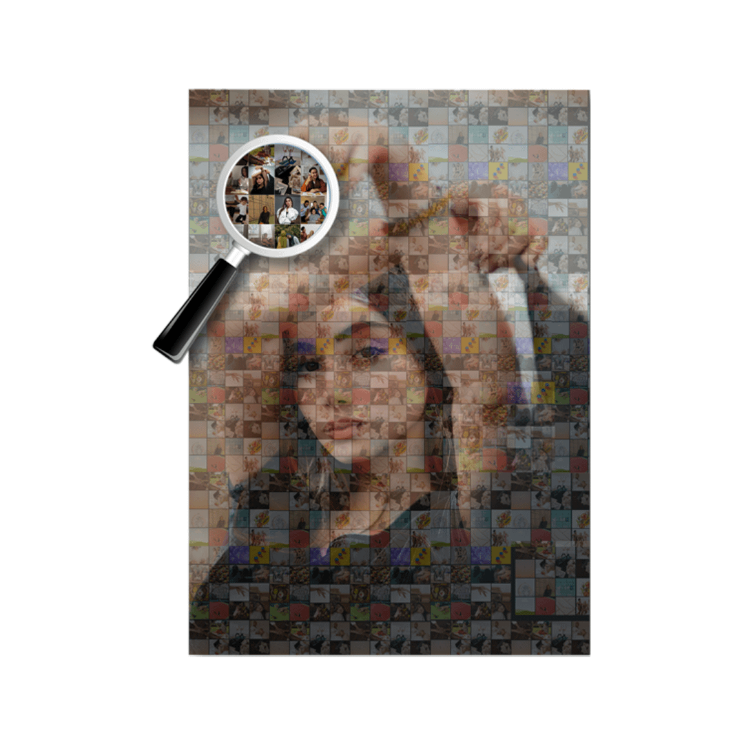 Personalized Mosaic Photo ( Digital File ) - Core Creator Store - Destination for unique & creatively designed products