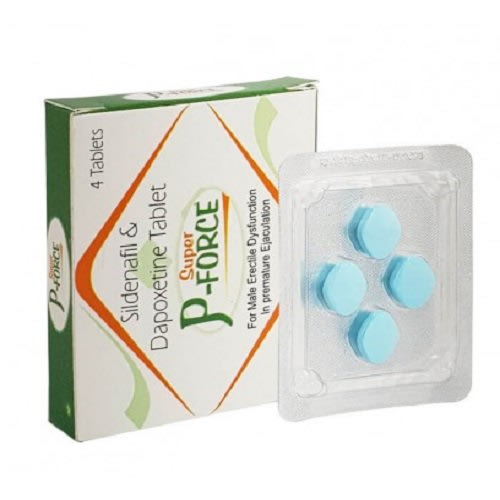 Super P Force (Sildenafil+Dapoxetine) Uses, Side Effects
