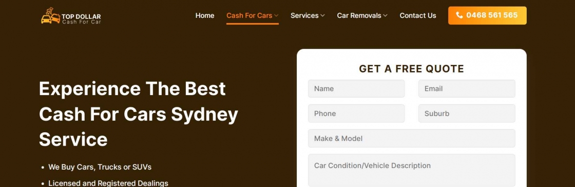 Cash for cars Sydney Cover Image