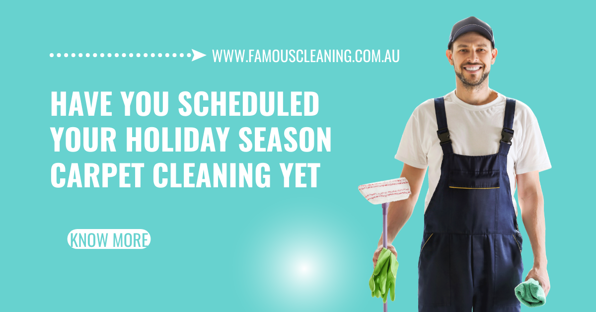 Have You Scheduled Your Holiday Season Carpet Cleaning Yet?