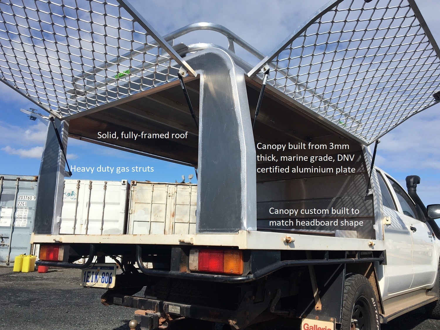 Aluminium Canopy Perth | Top-Quality | Great Racks