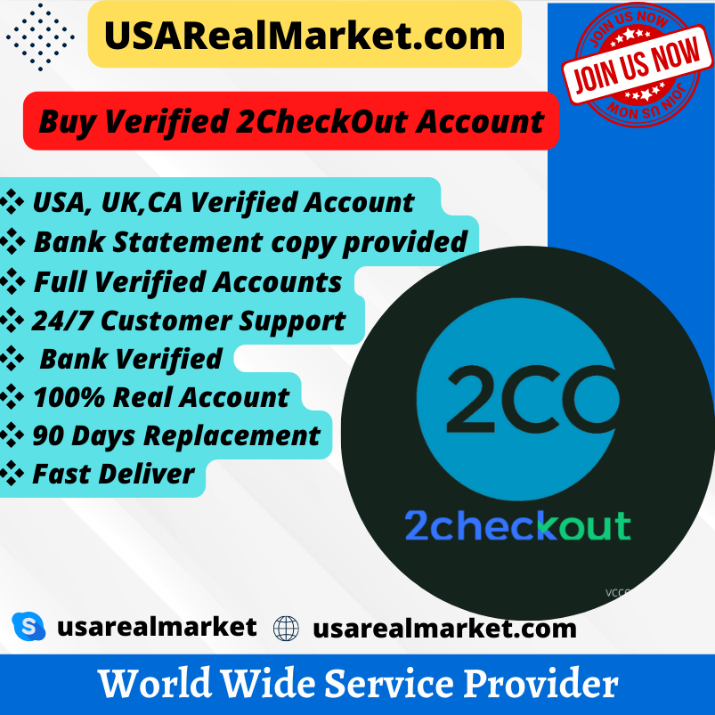 Buy Verified 2CheckOut Account - 100% Verified & Cheap