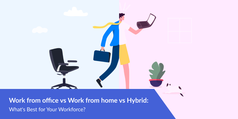 Work from office vs. Work from home vs. Hybrid | Workstatus