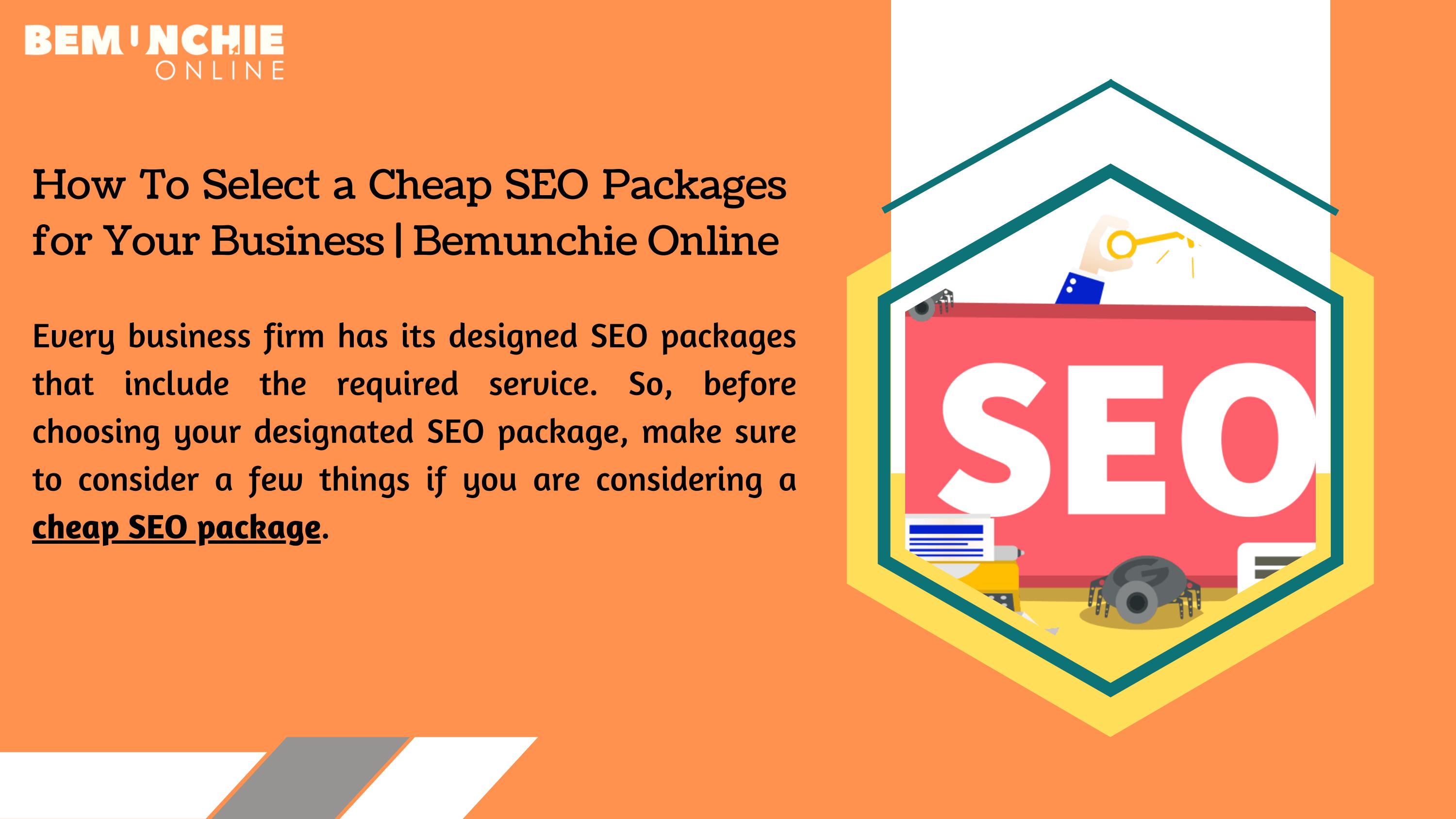 How To Select a Cheap SEO Packages for Your Business