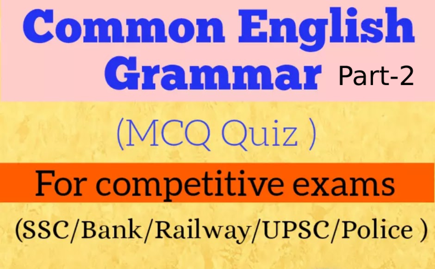 English Quiz With Answers |English Questions in Competitive Exams 2022-2023 - Share Informations