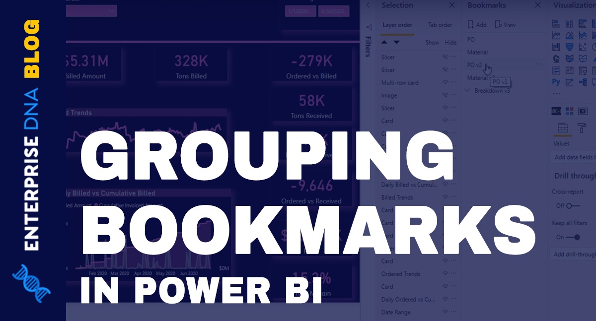 Bookmarks In Power BI - Grouping by Report Page - Enterprise DNA