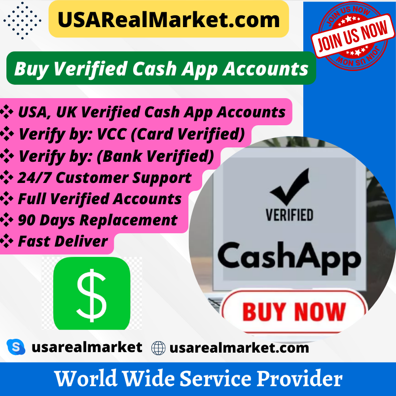 Buy Verified Cash App Accounts - 100% safe &BTC Enabled