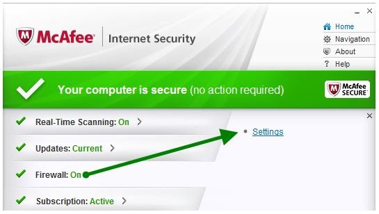 www mcafee com activate | www.mcafee.com/activate | Www.mcafee.com/retailcard: How To Manage Mcafee Firewall Settings In Windows 10?